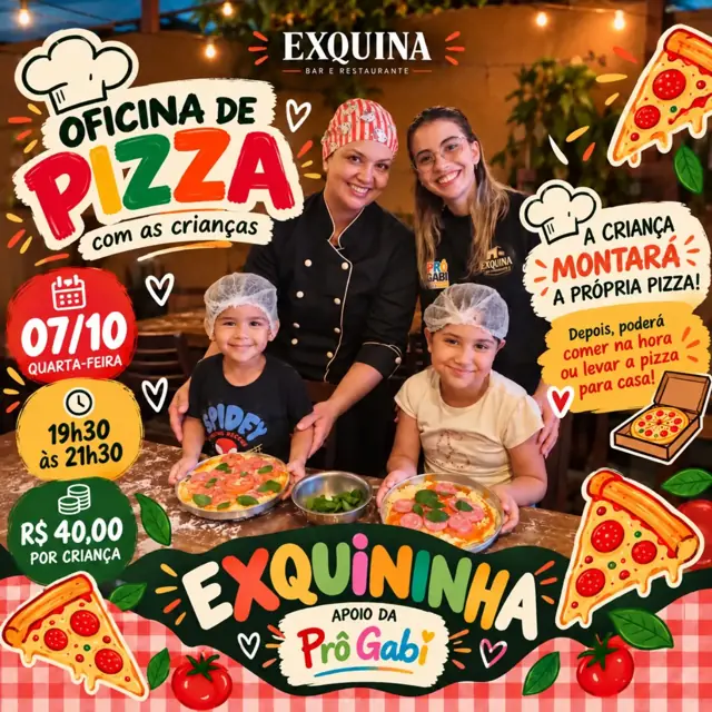 Publicação de Exquina Bar e Restaurante no Instagram