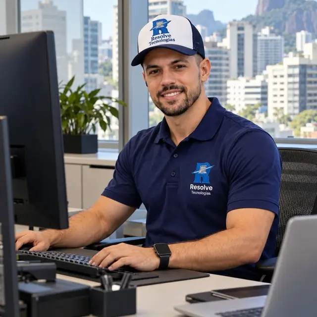Post de Suporte de TI - Resolve Tecnologias no Instagram