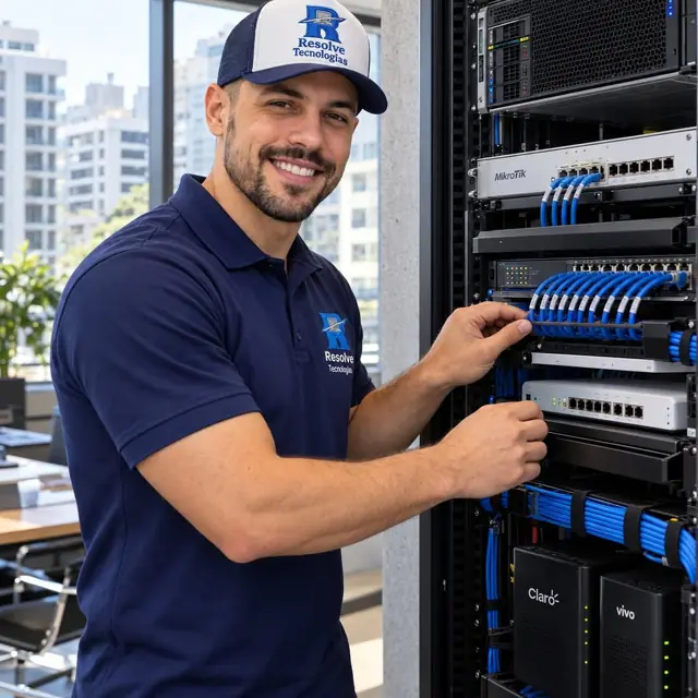Post de Suporte de TI - Resolve Tecnologias no Instagram
