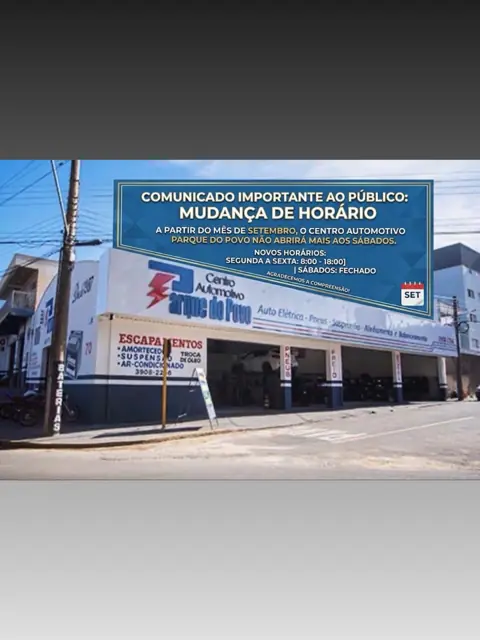 Post de Centro Automotivo Parque do Povo no Instagram