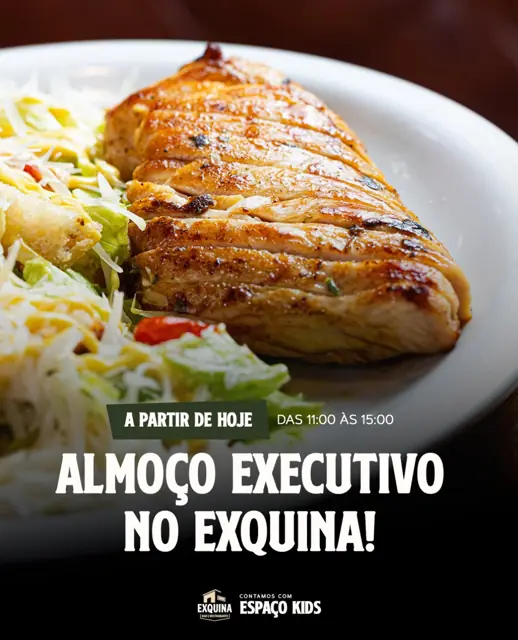 Post de Exquina Bar e Restaurante no Instagram
