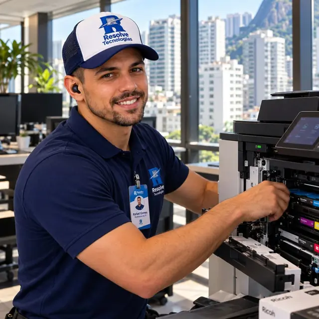Post de Suporte de TI - Resolve Tecnologias no Instagram