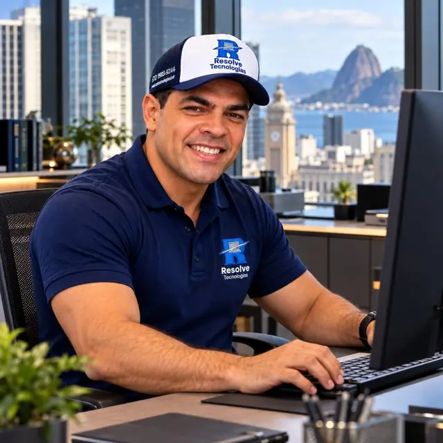 Post de Suporte de TI - Resolve Tecnologias no Instagram