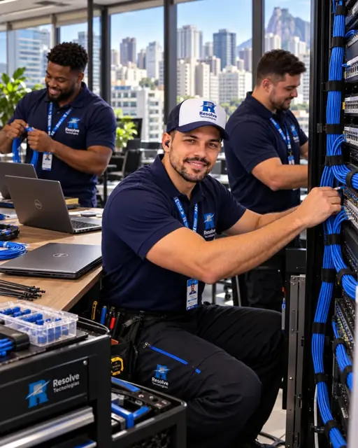 Post de Suporte de TI - Resolve Tecnologias no Instagram